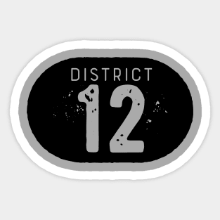 District 12 Sticker